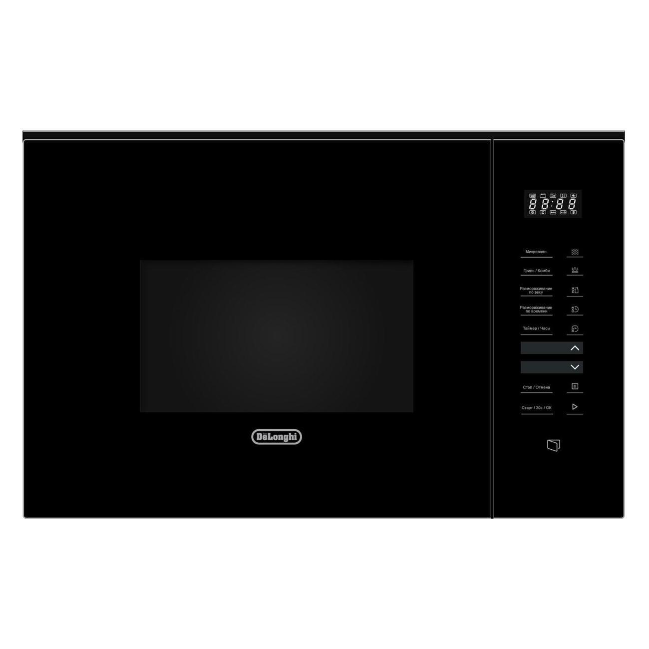 Встраиваемая микроволновая печь DeLonghi DMO 25NB ROMA