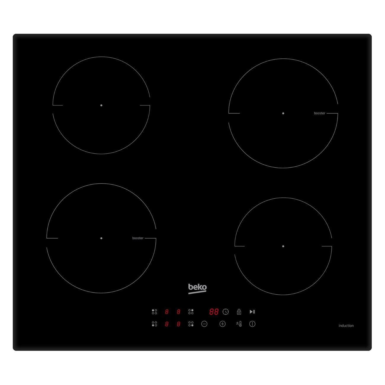 Встраиваемая индукционная панель независимая Beko HII 64400 TO фото