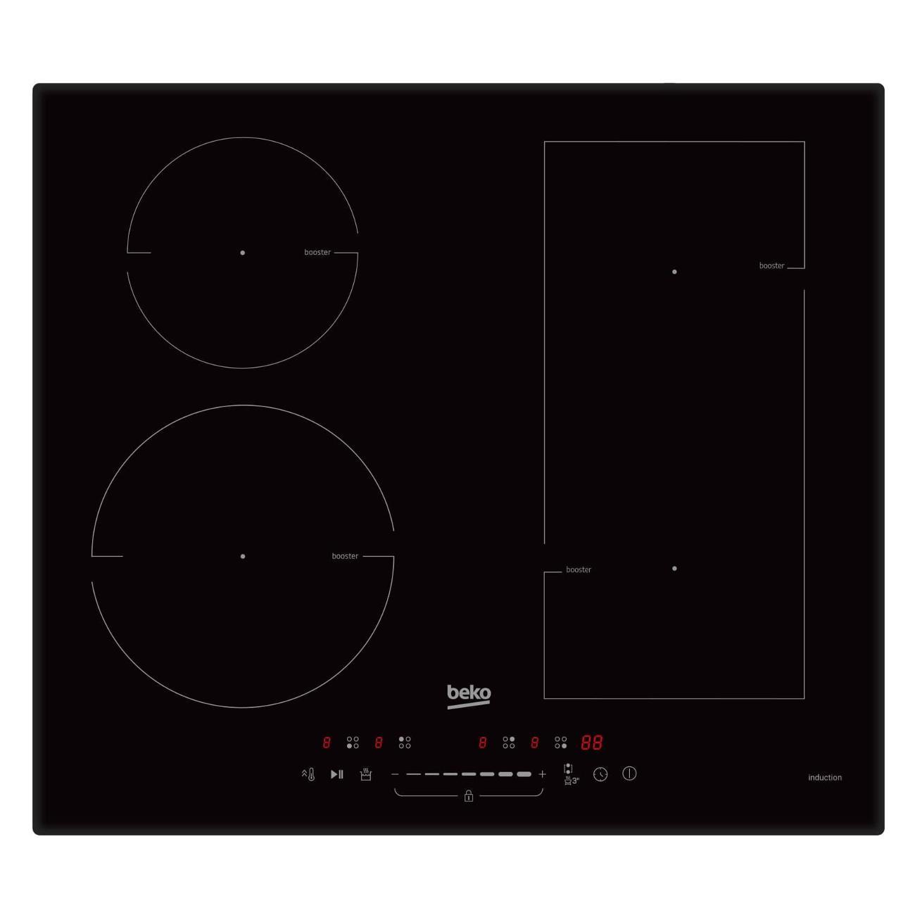 Встраиваемая индукционная панель независимая Beko HII 64500 FTO фото