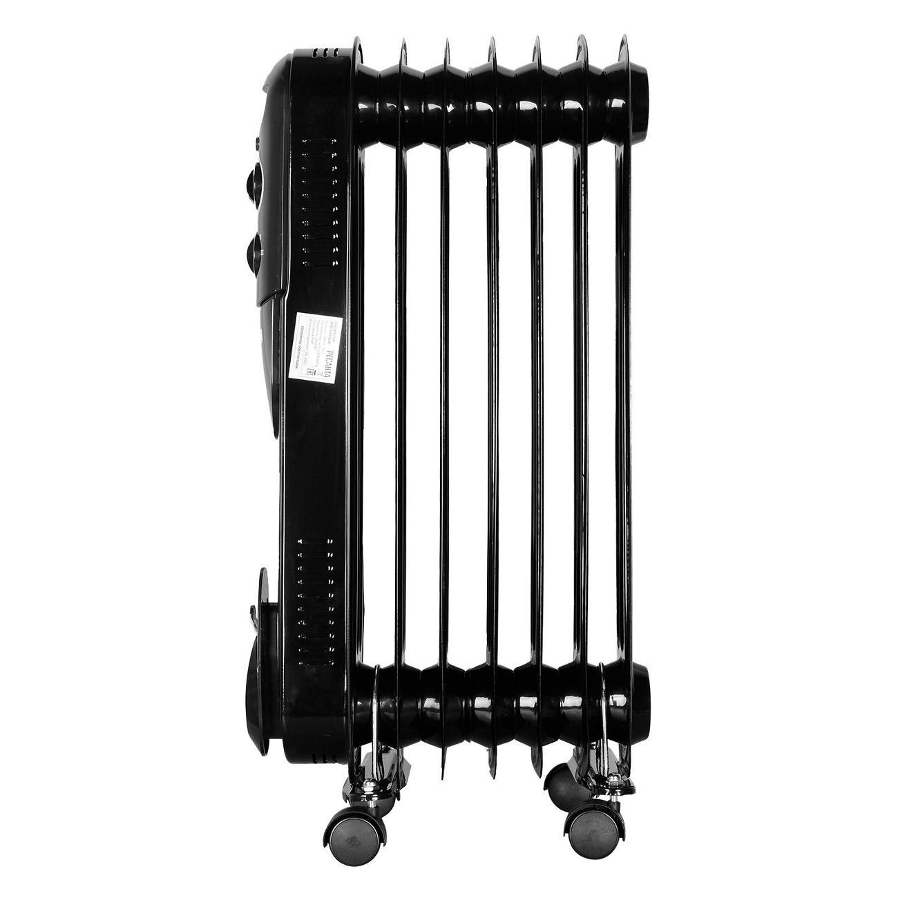 Радиатор масляный Ресанта ОМПТ-7НЧ черный