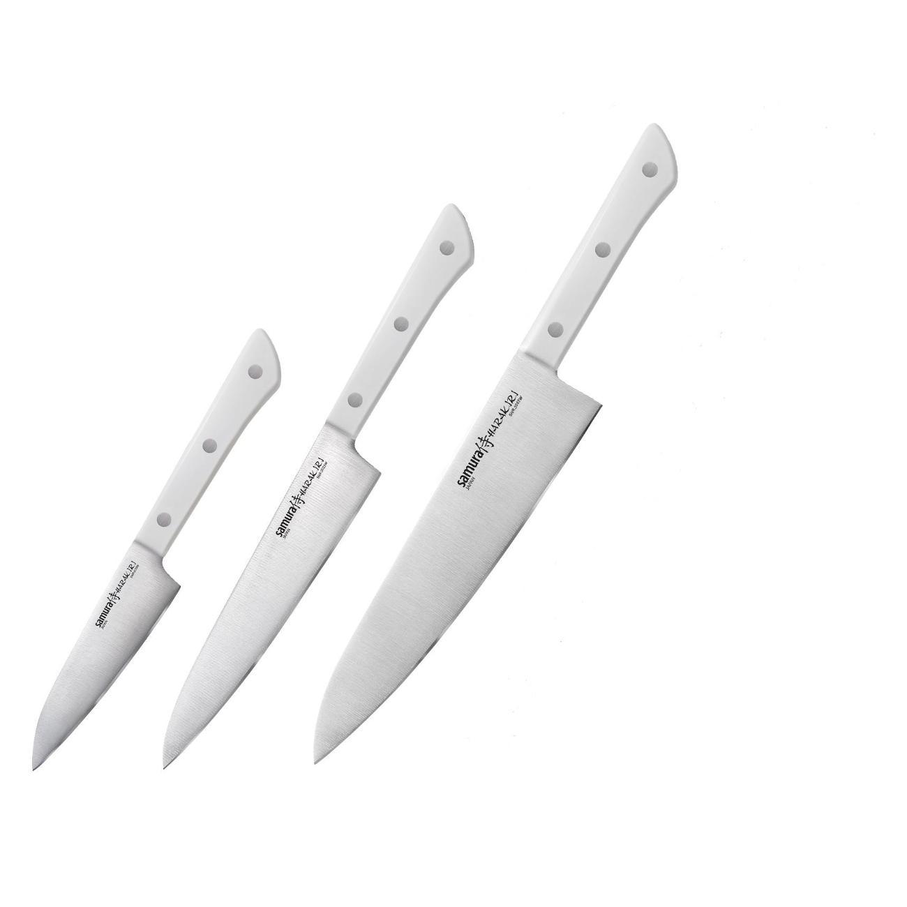 Набор ножей SAMURA Harakiri SHR-0220W/K