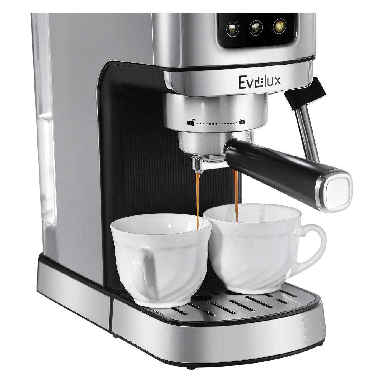 Кофеварка рожкового типа Evelux ECM 1009 Aroma