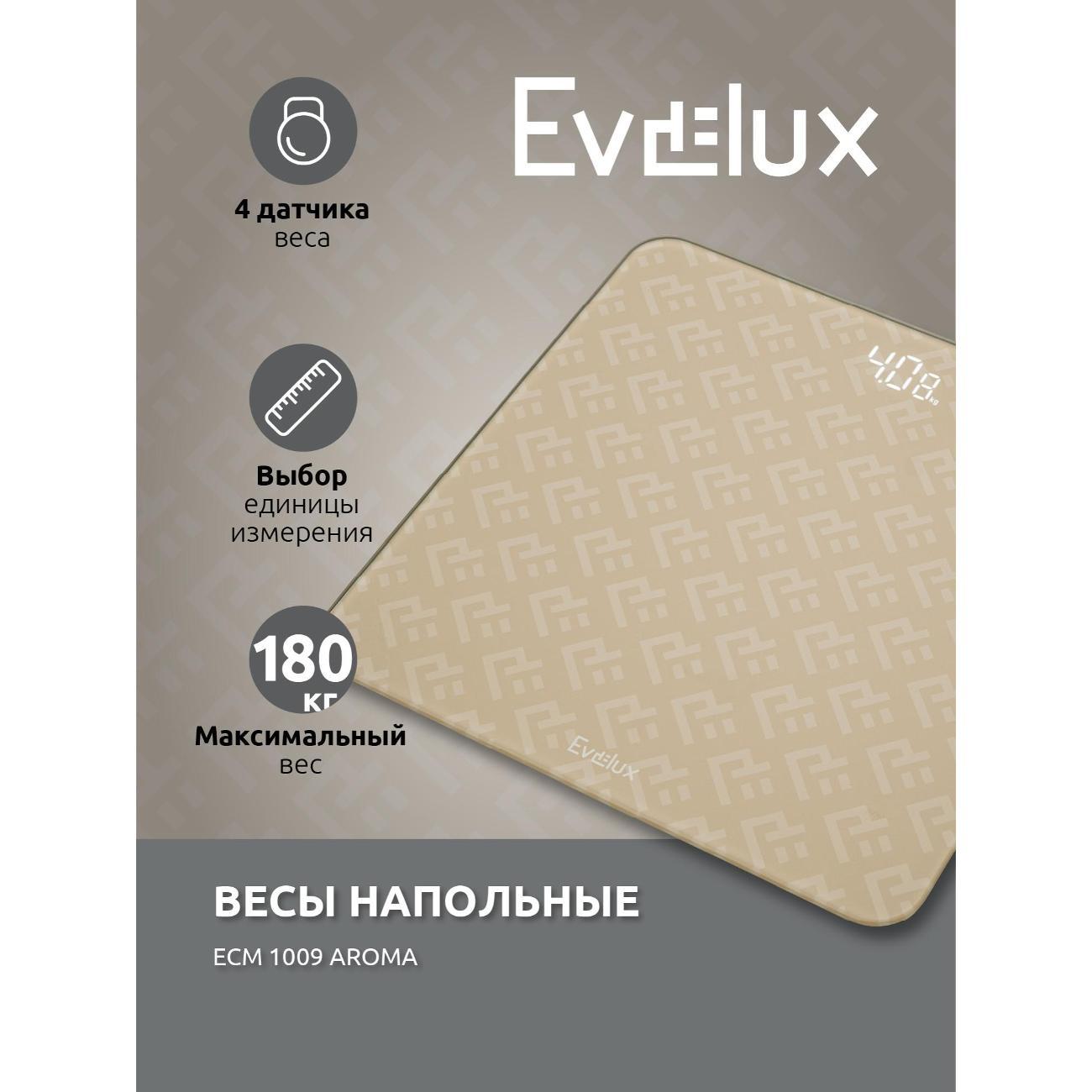 Весы напольные умные Evelux ebs 1001