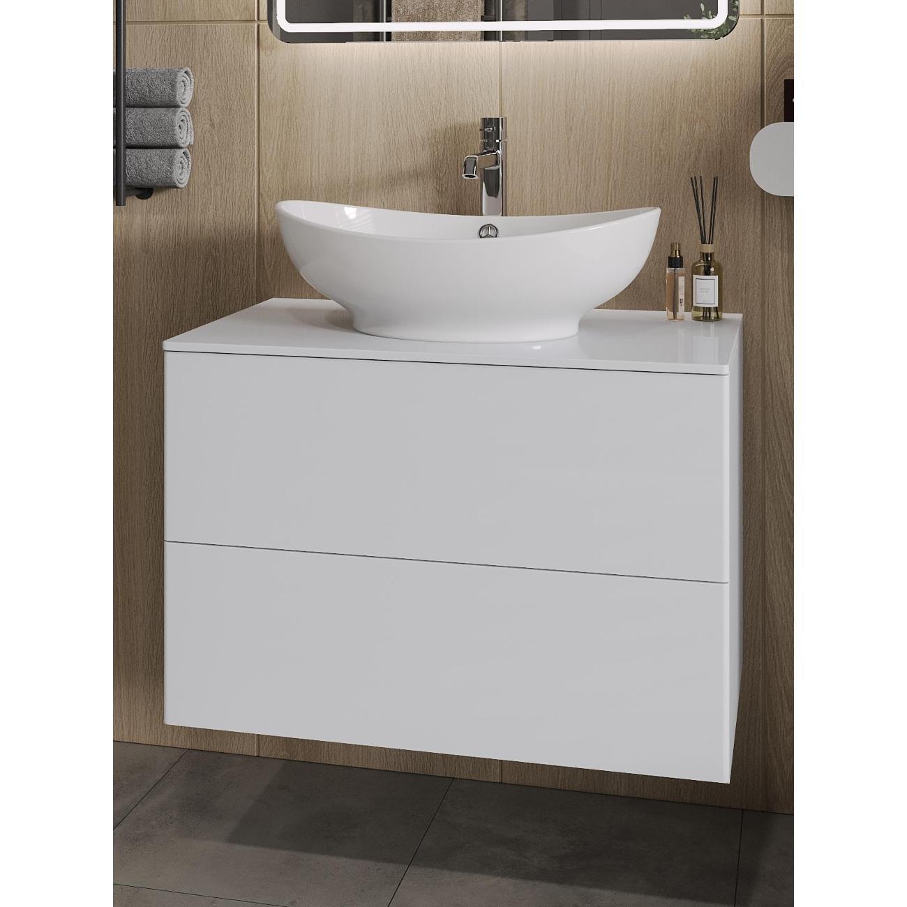 Тумба с раковиной Orange Ot-75TuMDF+G56