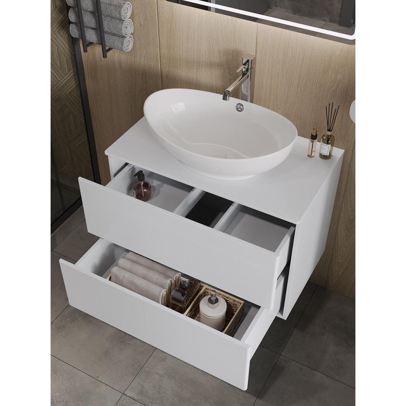 Тумба с раковиной Orange Ot-75TuMDF+G56