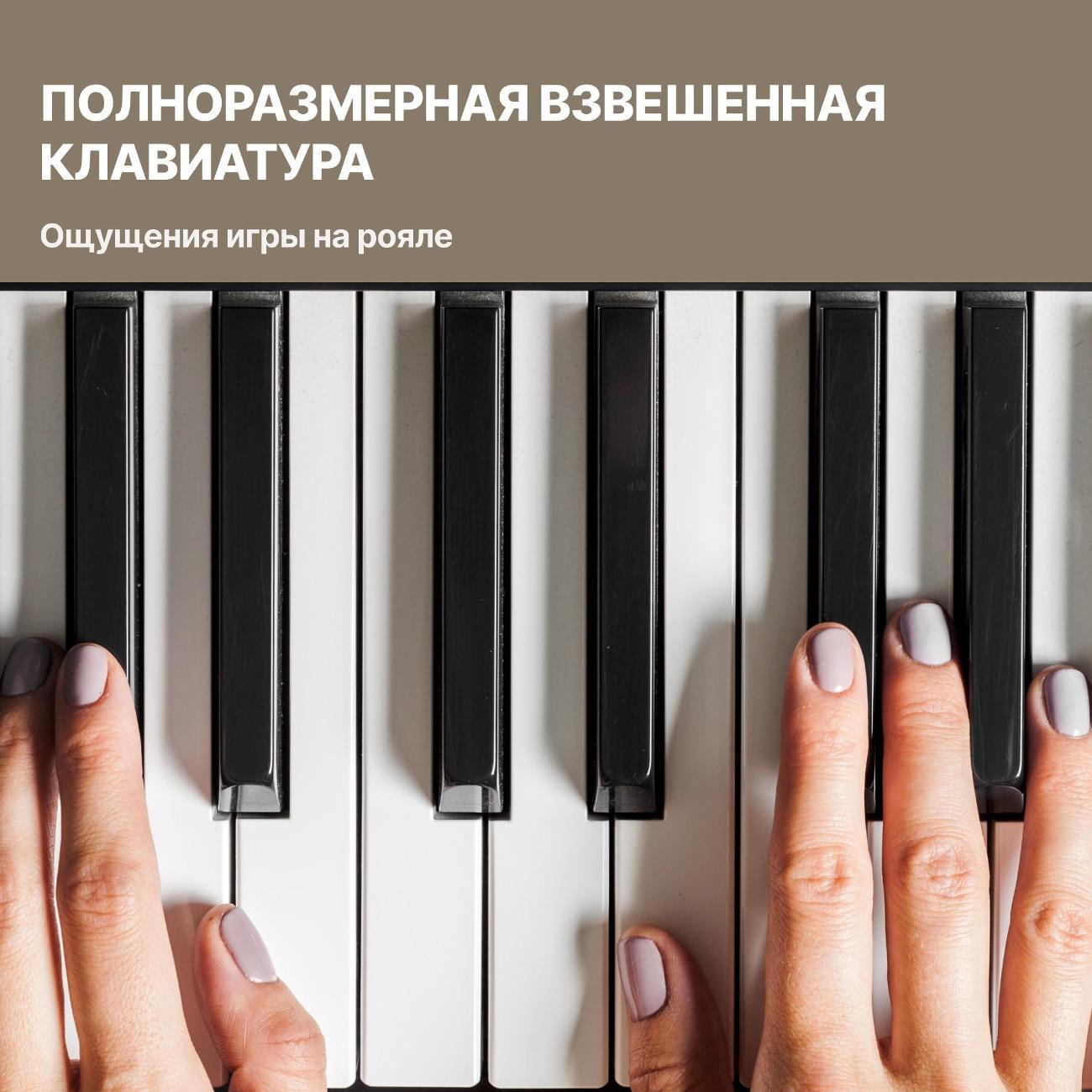 Цифровое пианино Tesler STZ-8815 SMOKY дуб