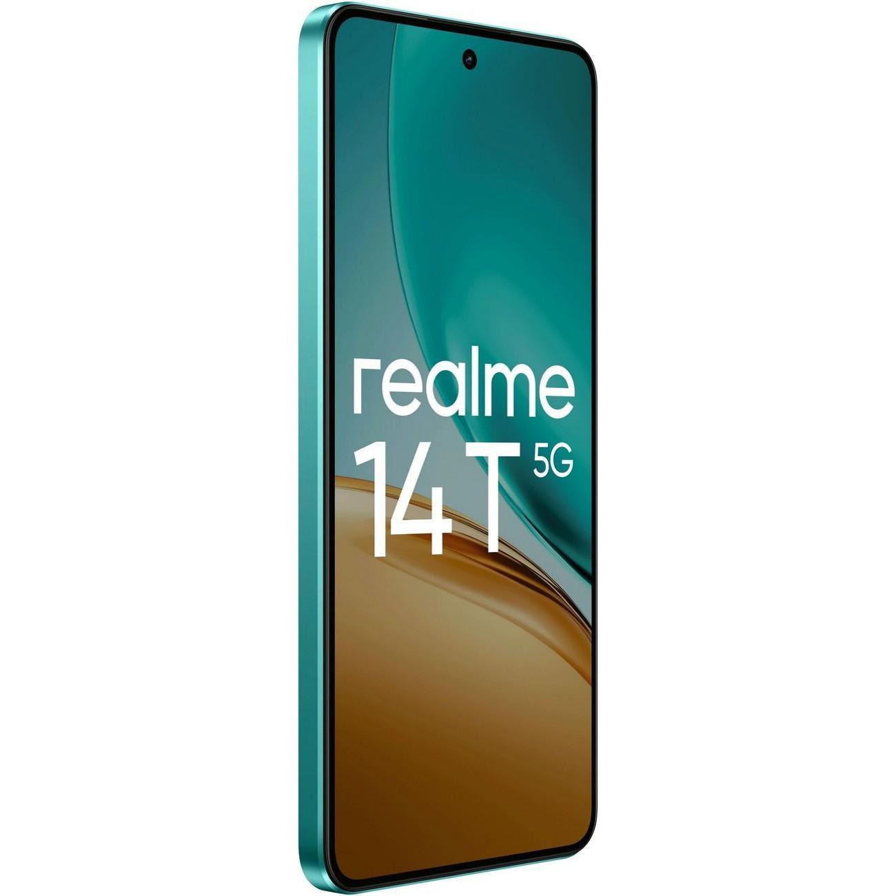 Смартфон realme 14T 5G RMX5078 256Gb 12Gb зеленый