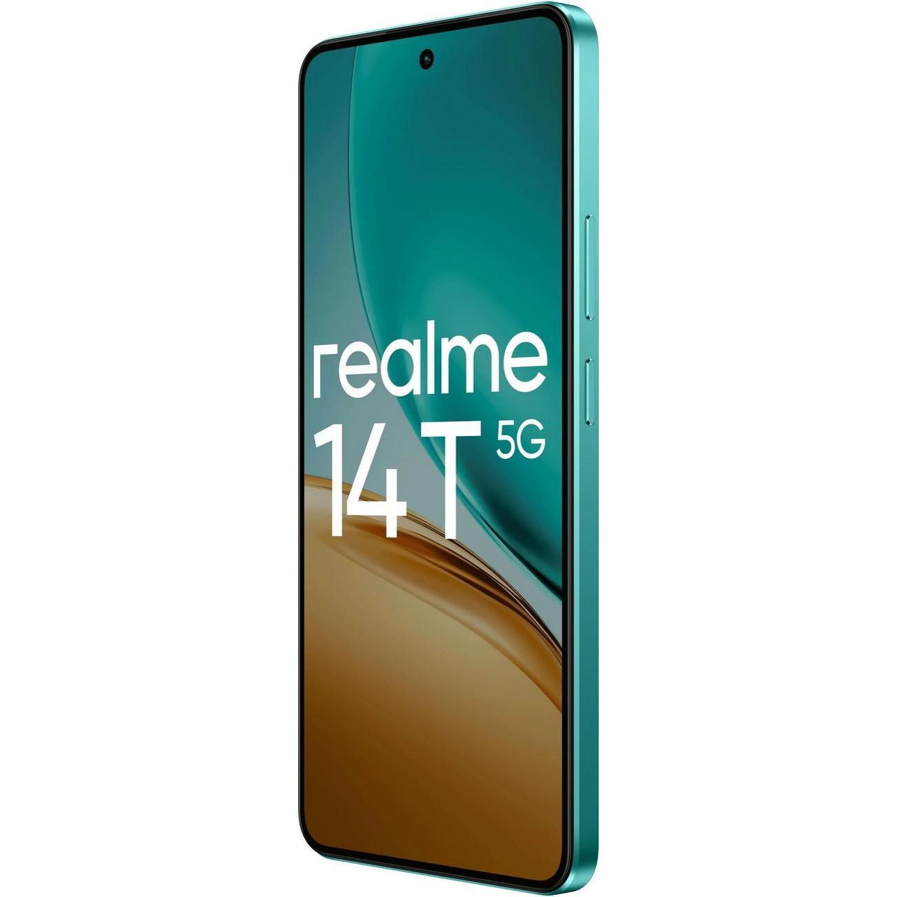 Смартфон realme 14T 5G RMX5078 256Gb 12Gb зеленый