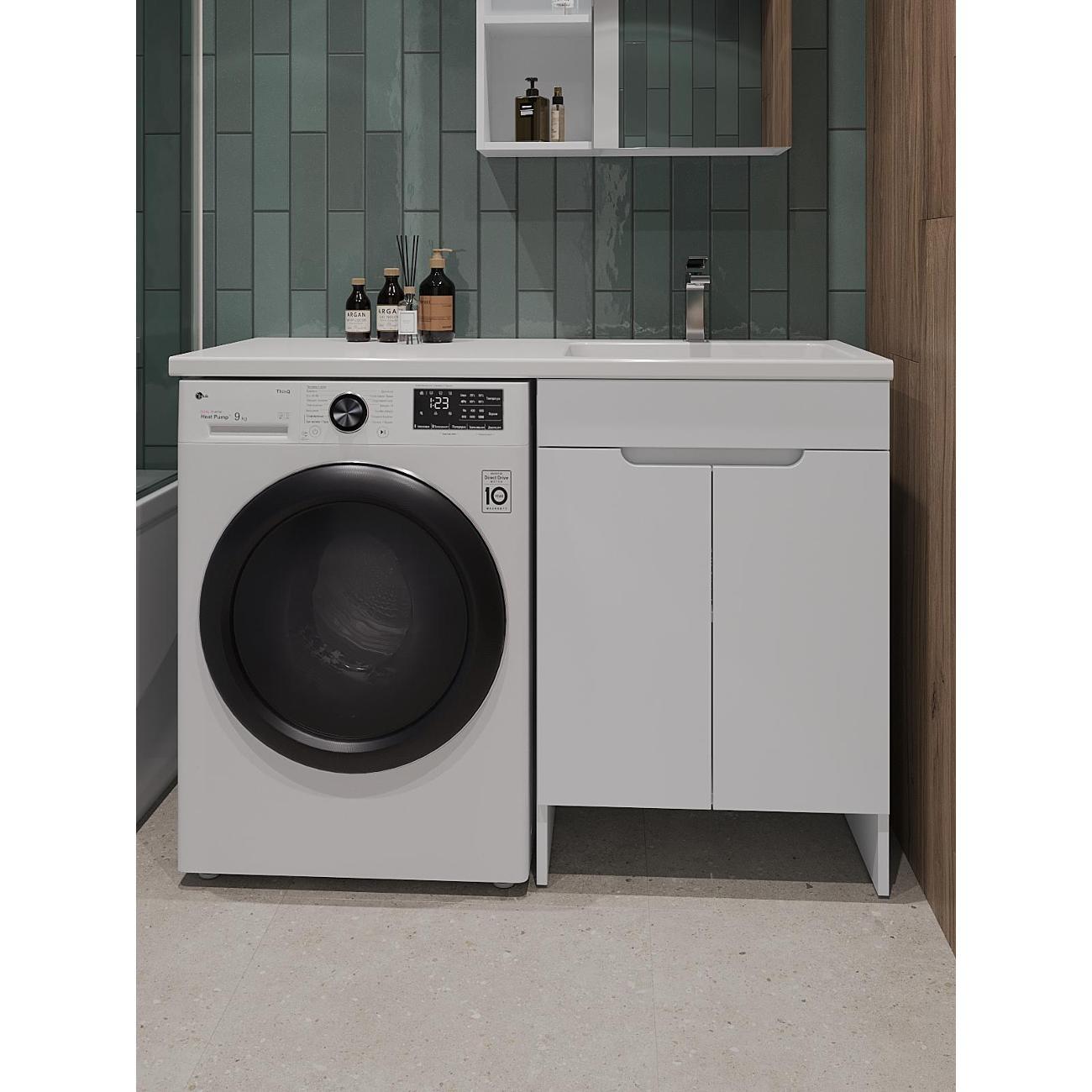 Тумба с раковиной Orange OPTIMA OPD-120TUW+RAR фото