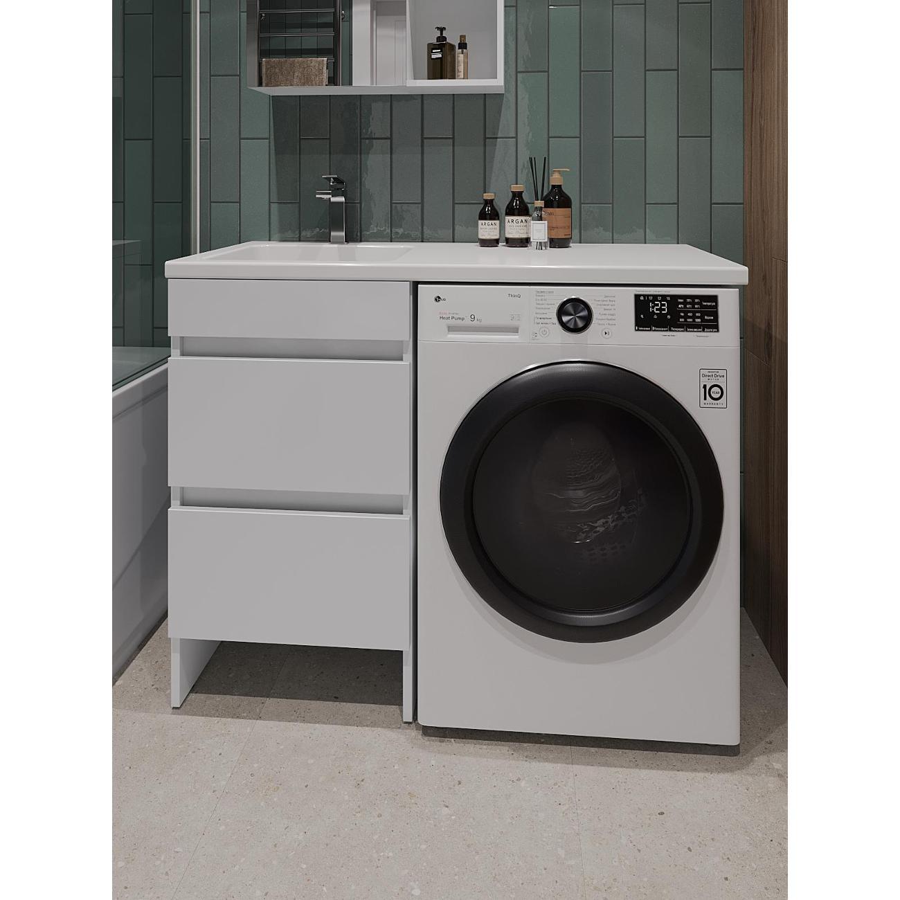 Тумба с раковиной Orange OPTIMA OP-110TUW+RAL фото