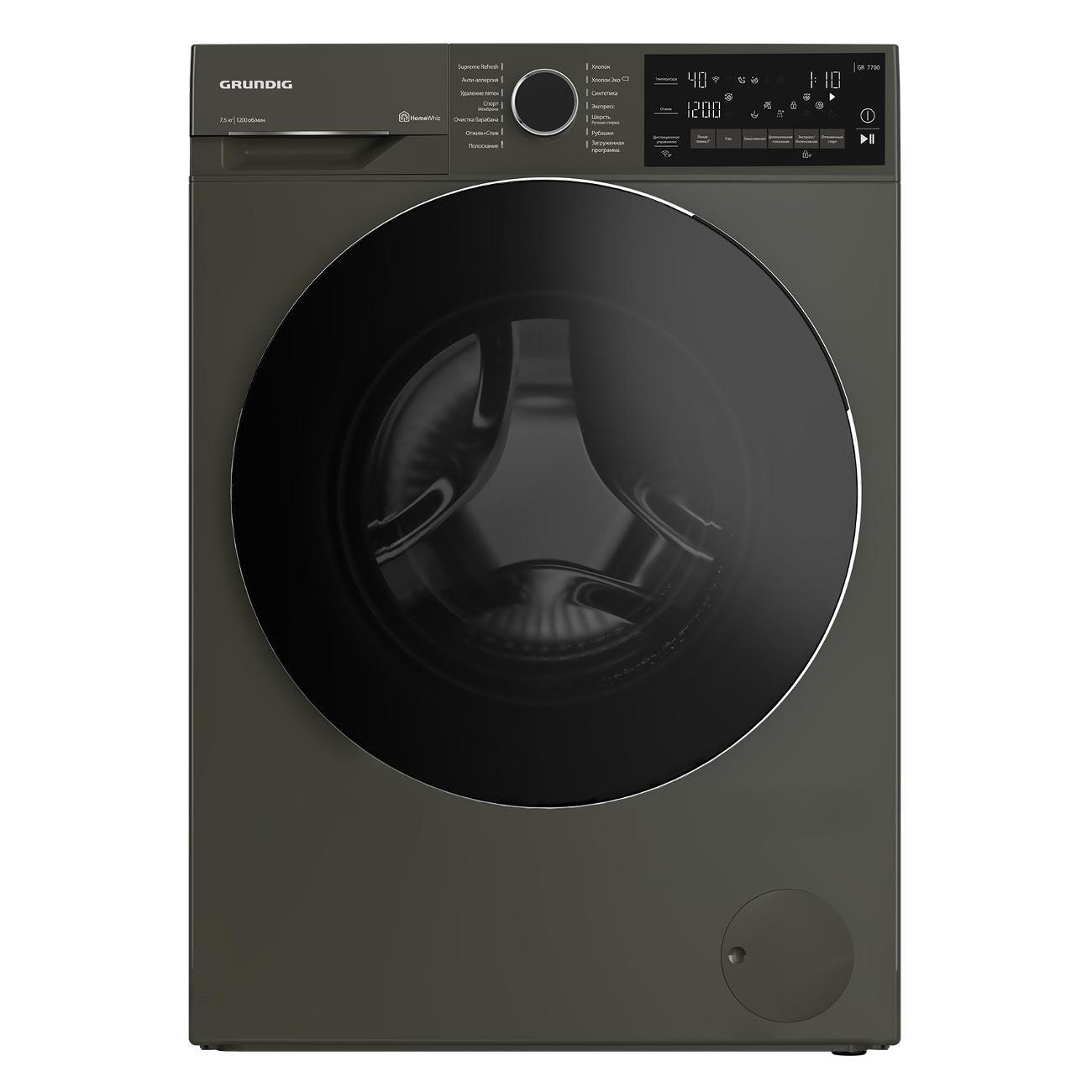 Стиральная машина узкая Grundig GW7 P77H21 M