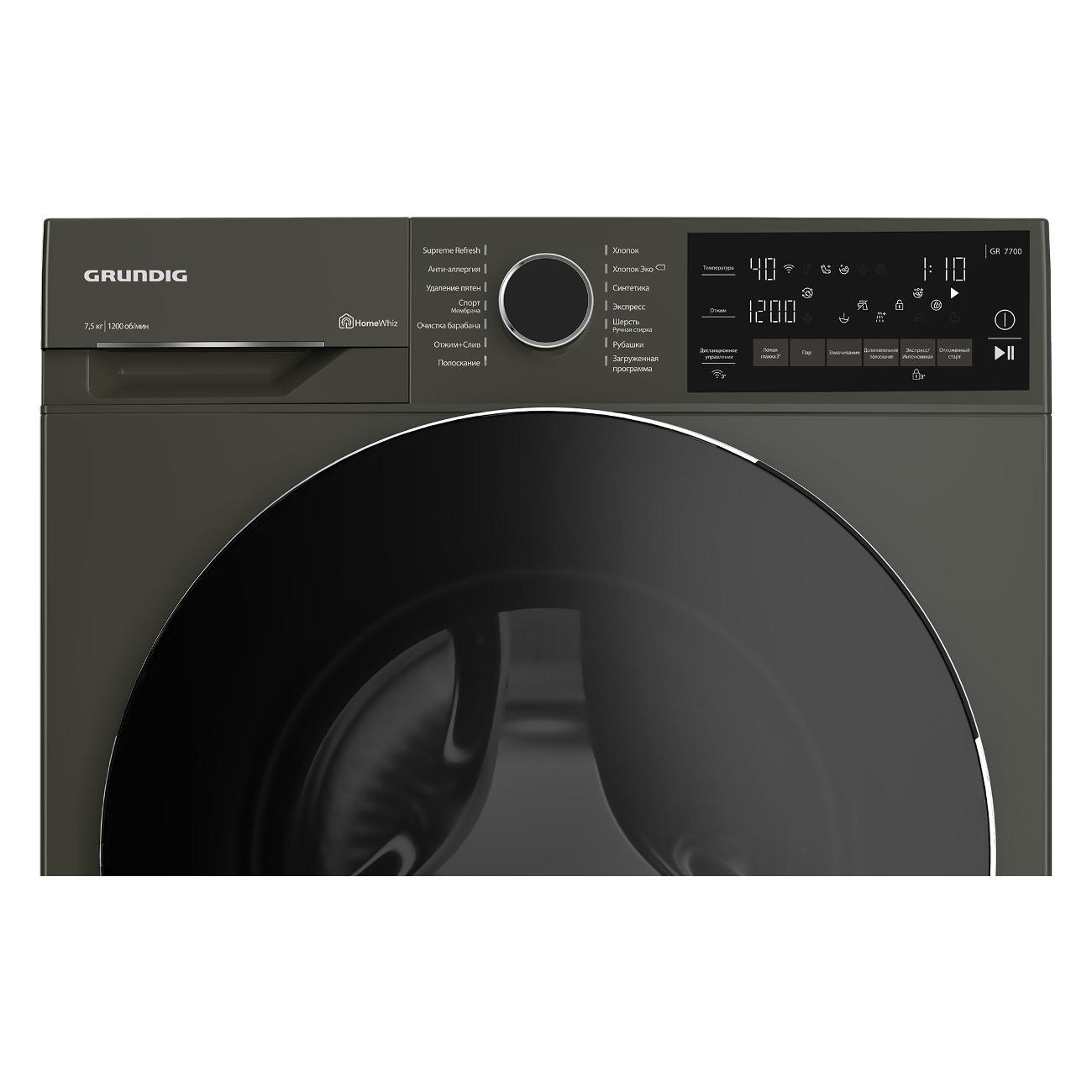 Стиральная машина узкая Grundig GW7 P77H21 M
