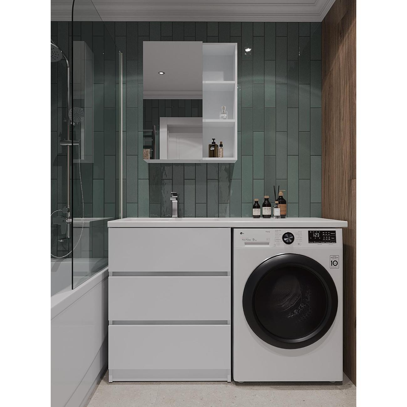 Тумба с раковиной Orange OPTIMA OP-70TUW+RAL