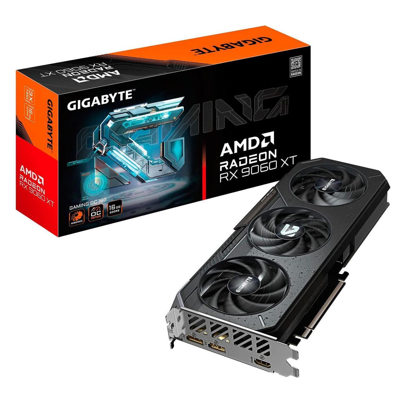 Видеокарта GIGABYTE GV-R9060XTGAMING OC-16GD фото