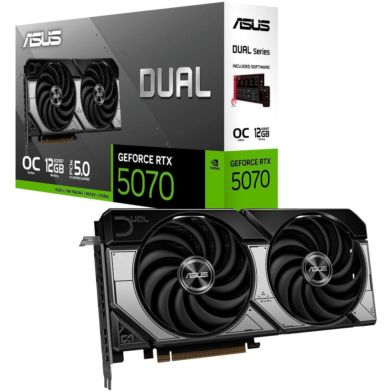 Видеокарта ASUS DUAL-RTX5070-O12G фото