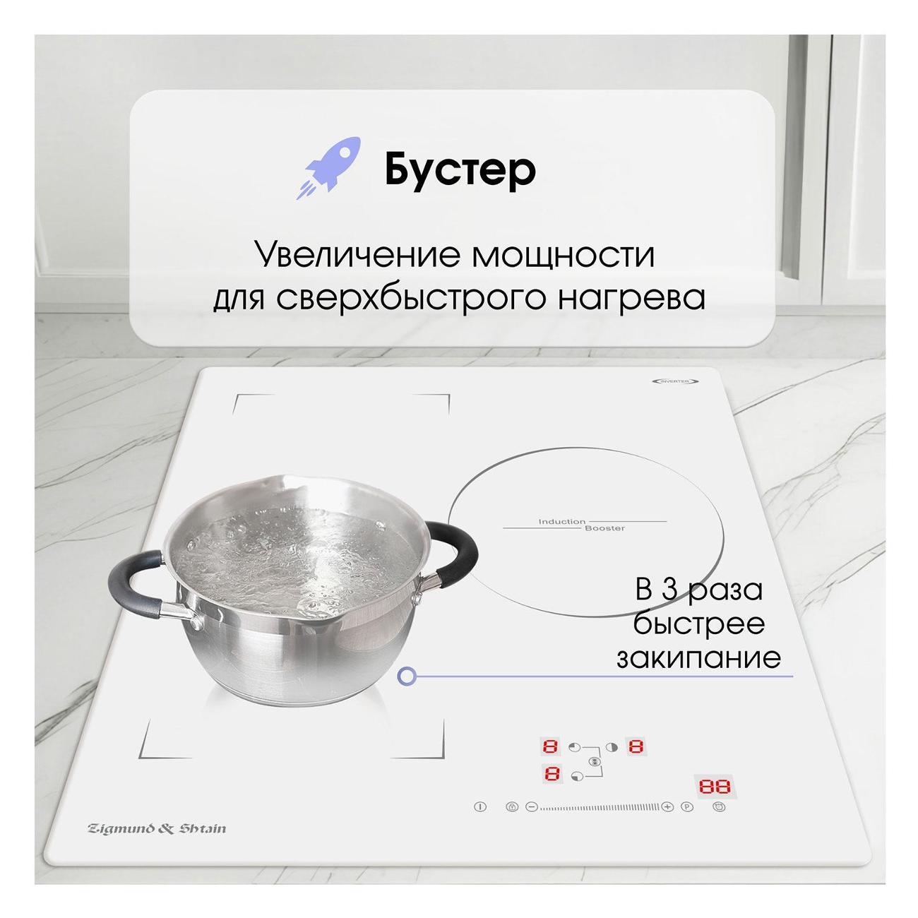 Встраиваемая электрическая панель Zigmund & Shtain CI 49.4 W