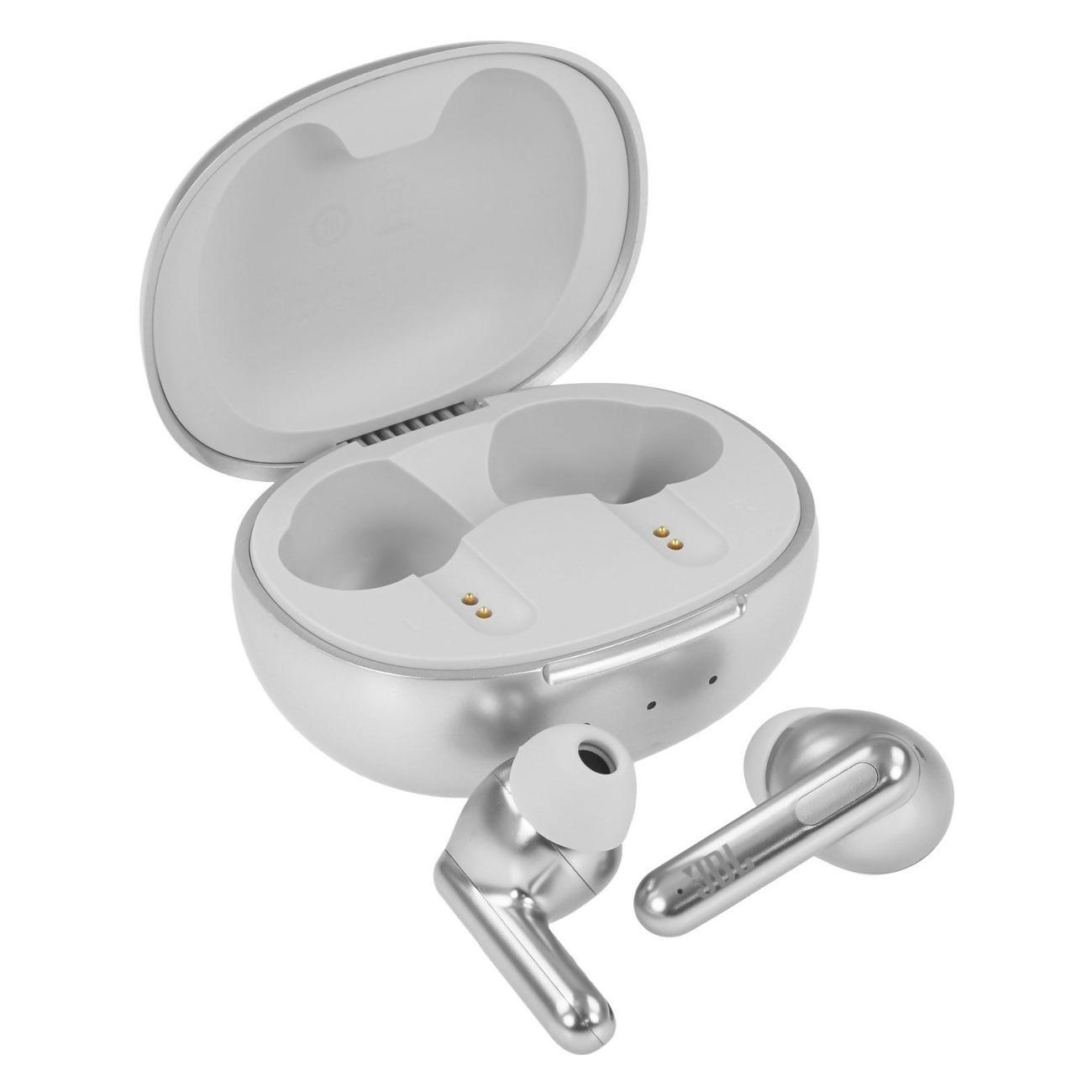 Наушники True Wireless JBL T280 TWS NC2 серебро