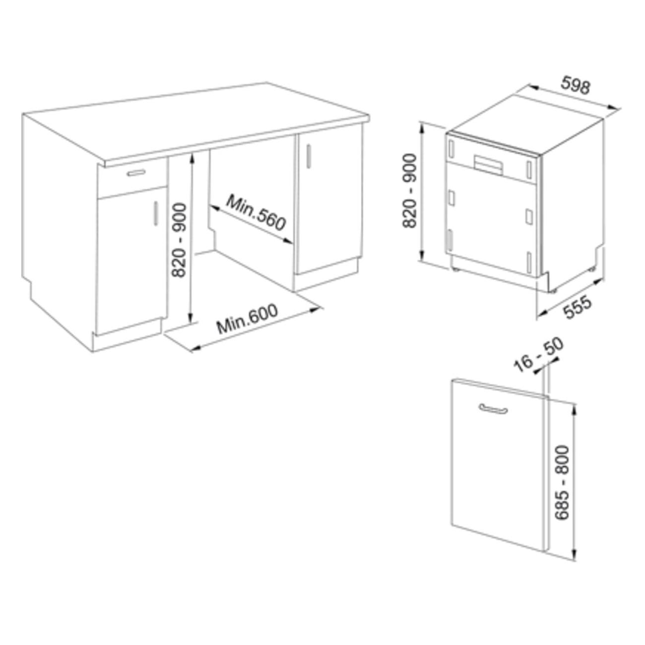 Встраиваемая посудомоечная машина Franke FDW 614 D10P DOS LP C