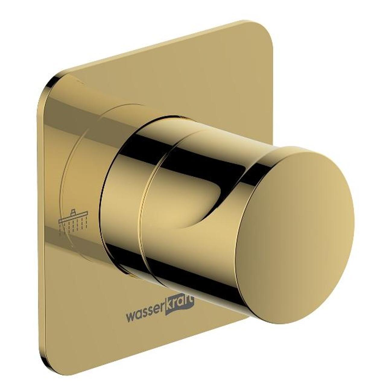 Переключатель Wasserkraft A277 на 2 выхода Golden фото