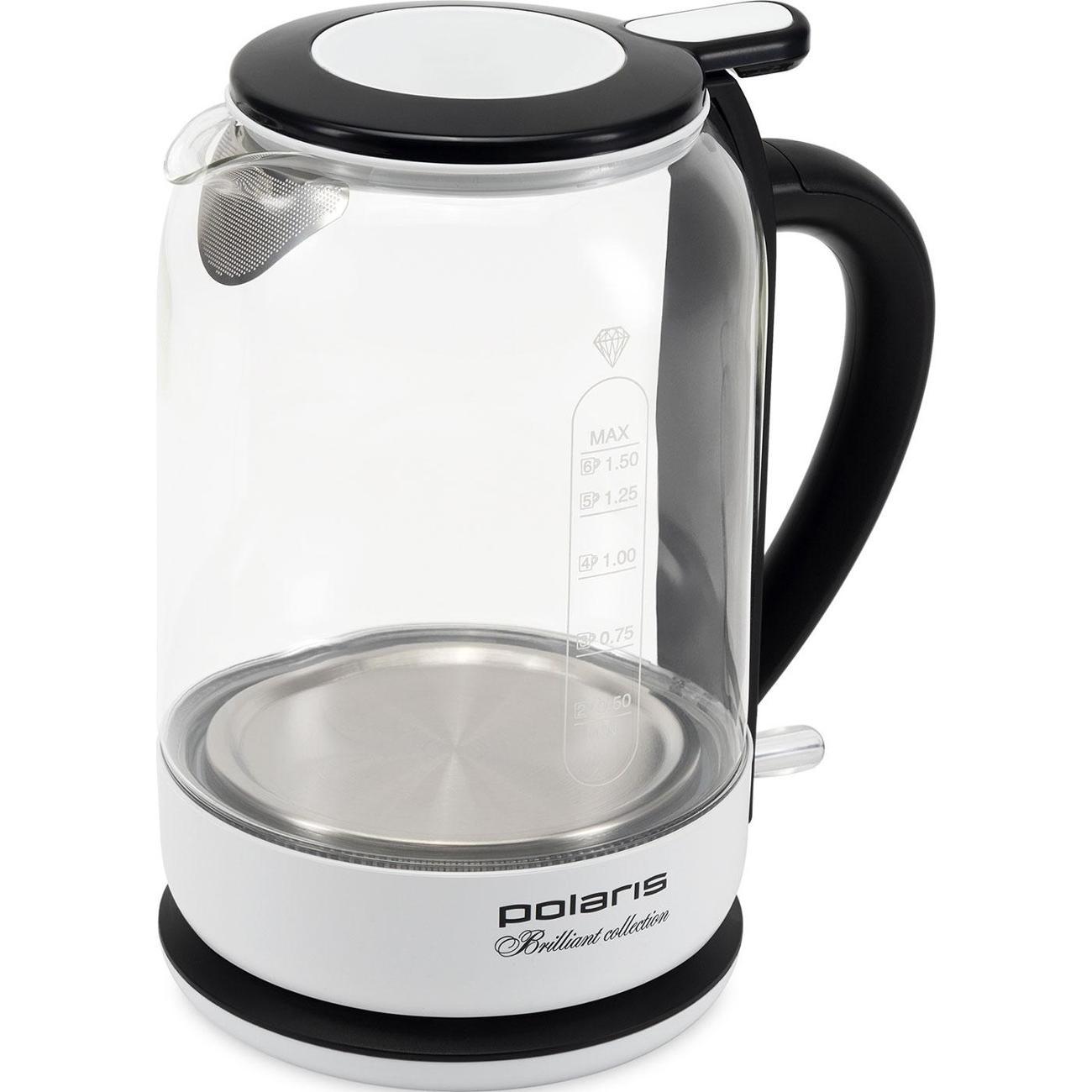 Электрочайник Polaris PWK 1753CGL белый