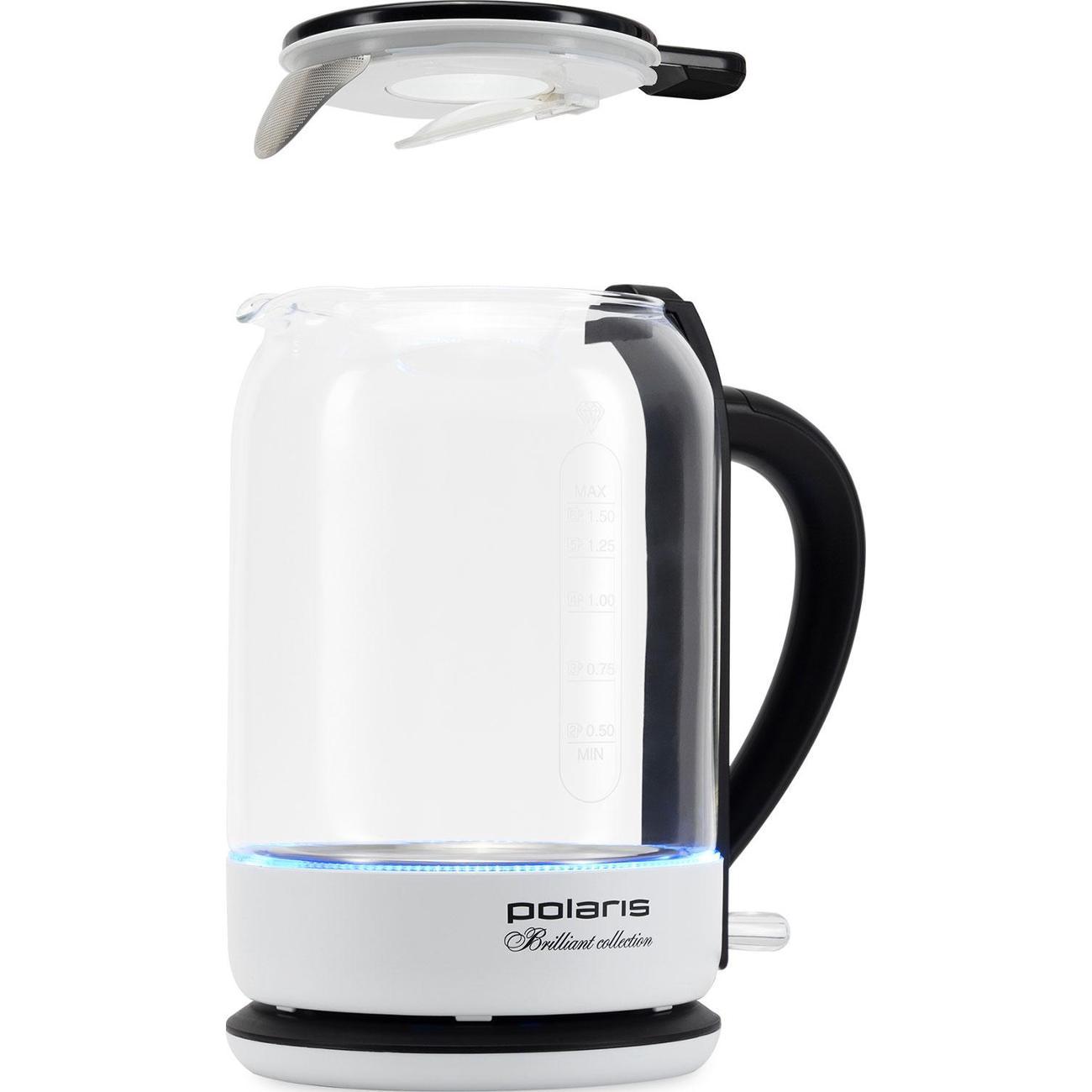 Электрочайник Polaris PWK 1753CGL белый
