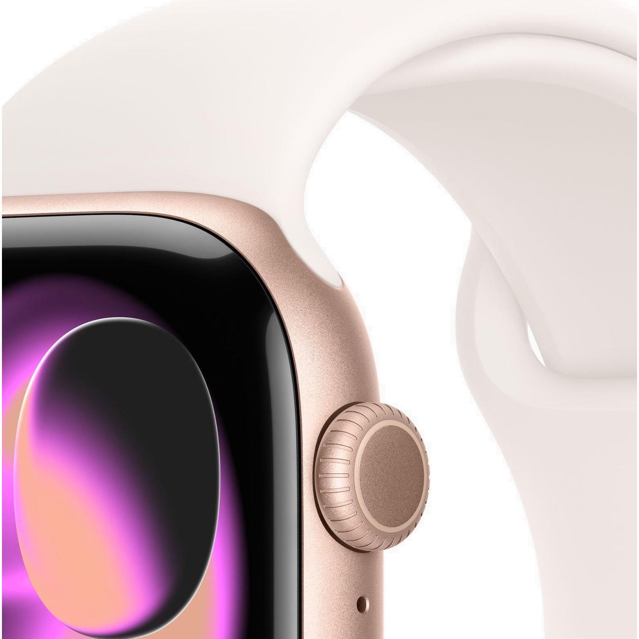 Смарт-часы Apple Watch 11 46mm розовое золото Aluminium Light Blush Sport Band