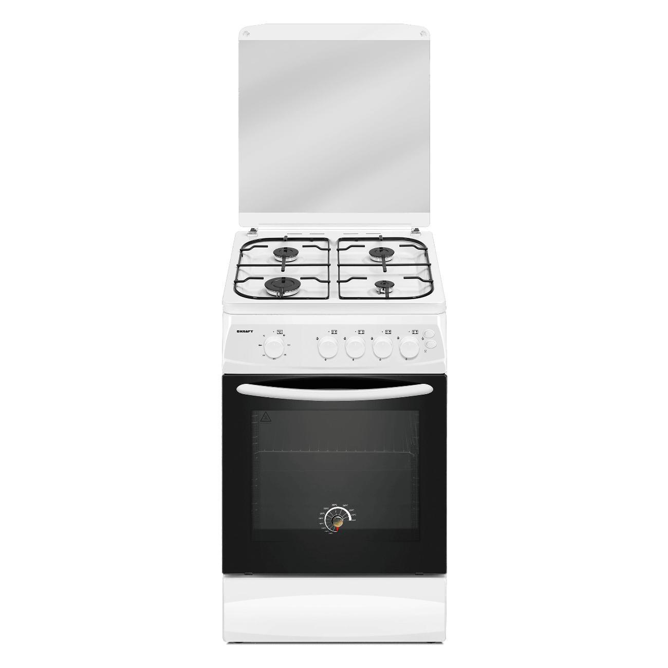Газовая плита Kraft KF-FSK5404AGWG фото