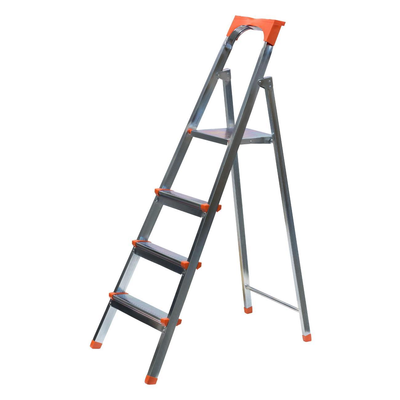 Стремянка FIT 4 ступени, вес 5,55 кг (65332)