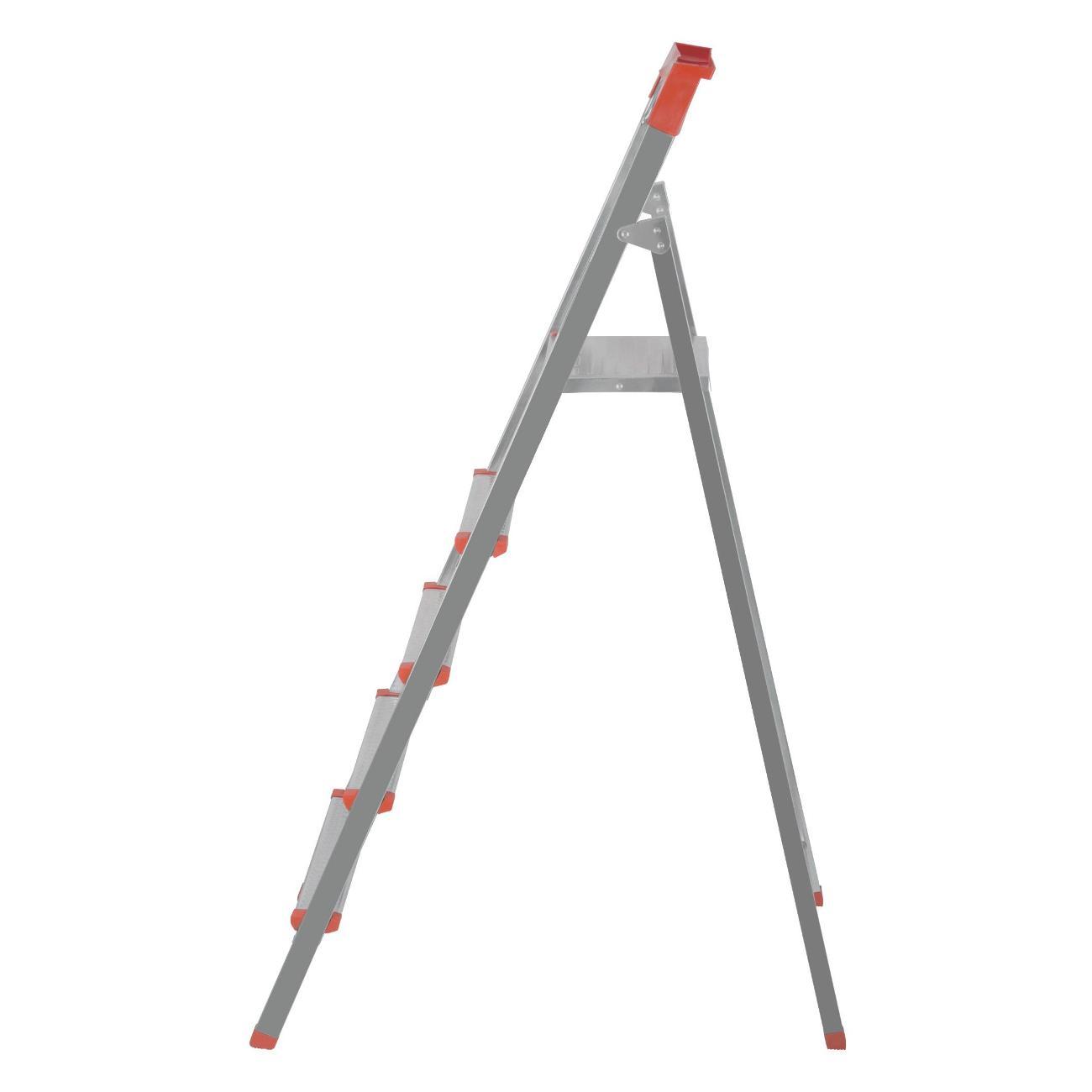 Стремянка FIT 5 ступеней, вес 6,65 кг (65333)