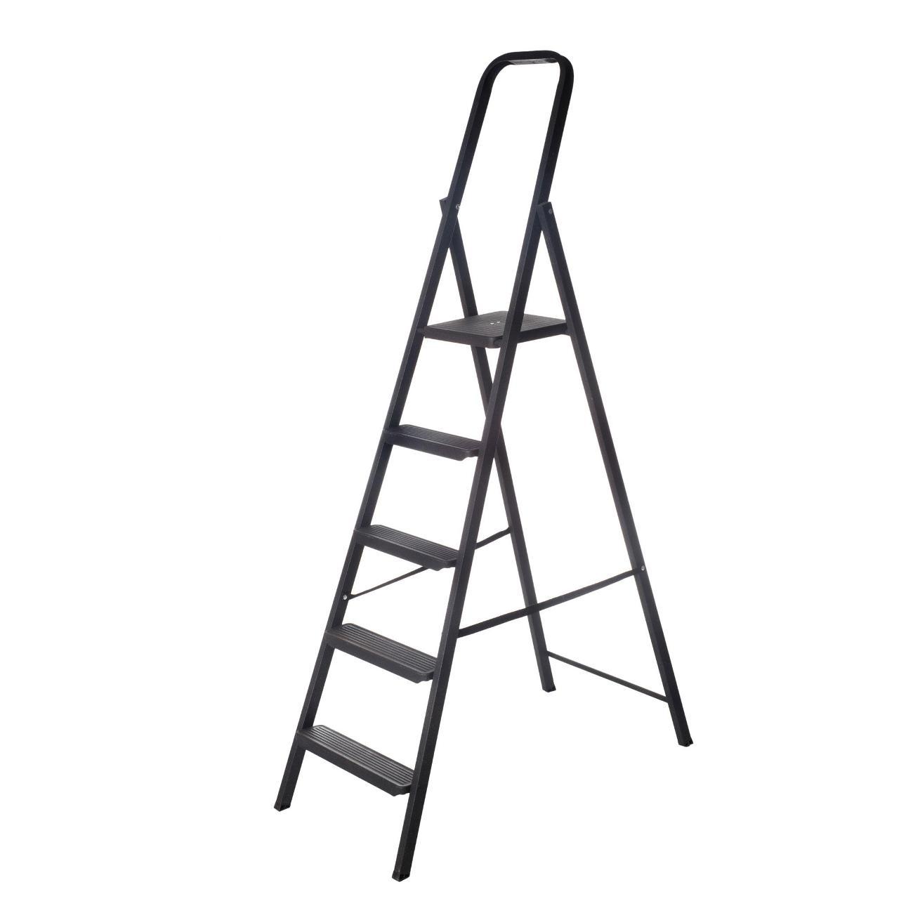 Стремянка FIT Компакт, 5 ступеней, вес 6,25 кг (65373)