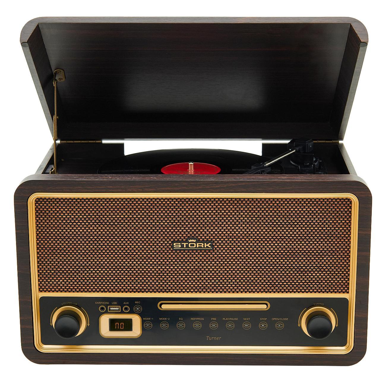 Виниловый проигрыватель STORK VP-110 wood