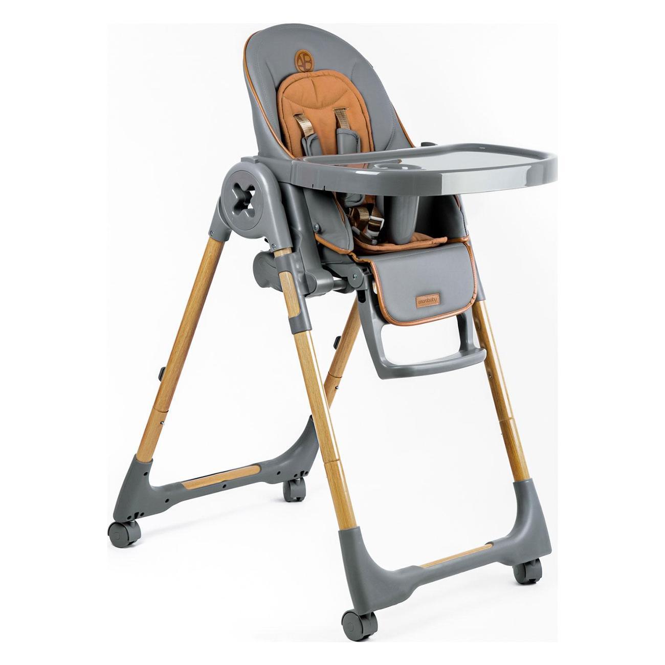 Стульчик для кормления Amarobaby Elegant Grey (AB23-23EL/11)