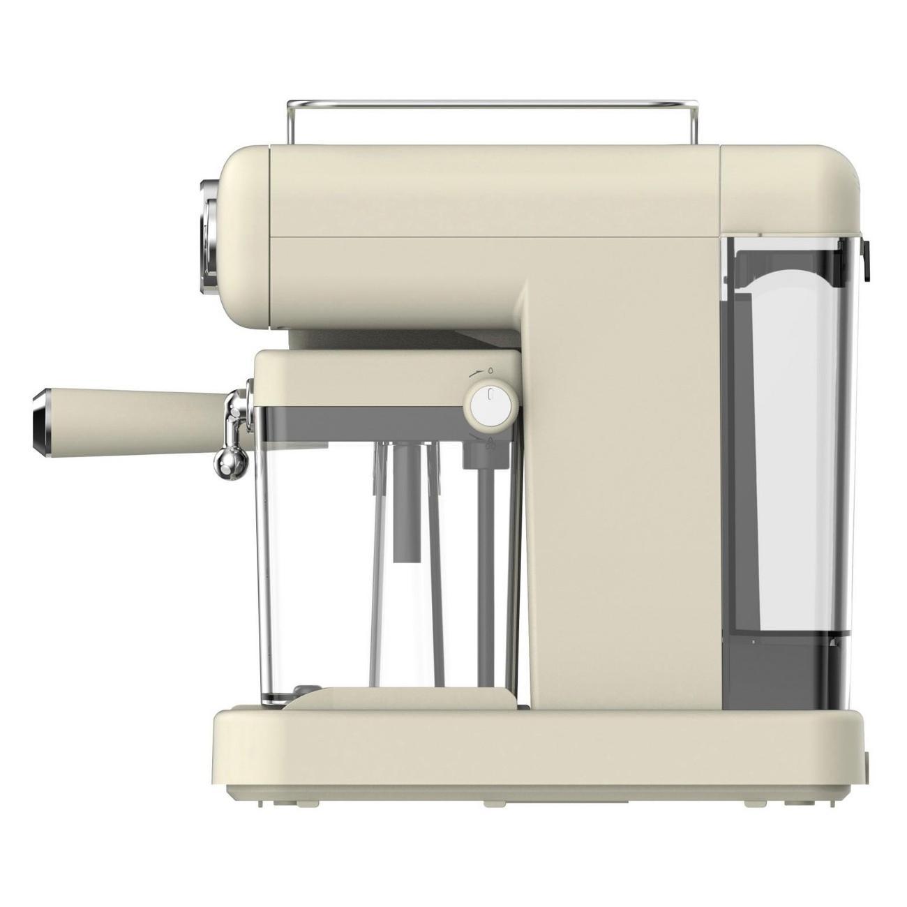 Кофеварка рожкового типа Tesler ECM-250 Beige