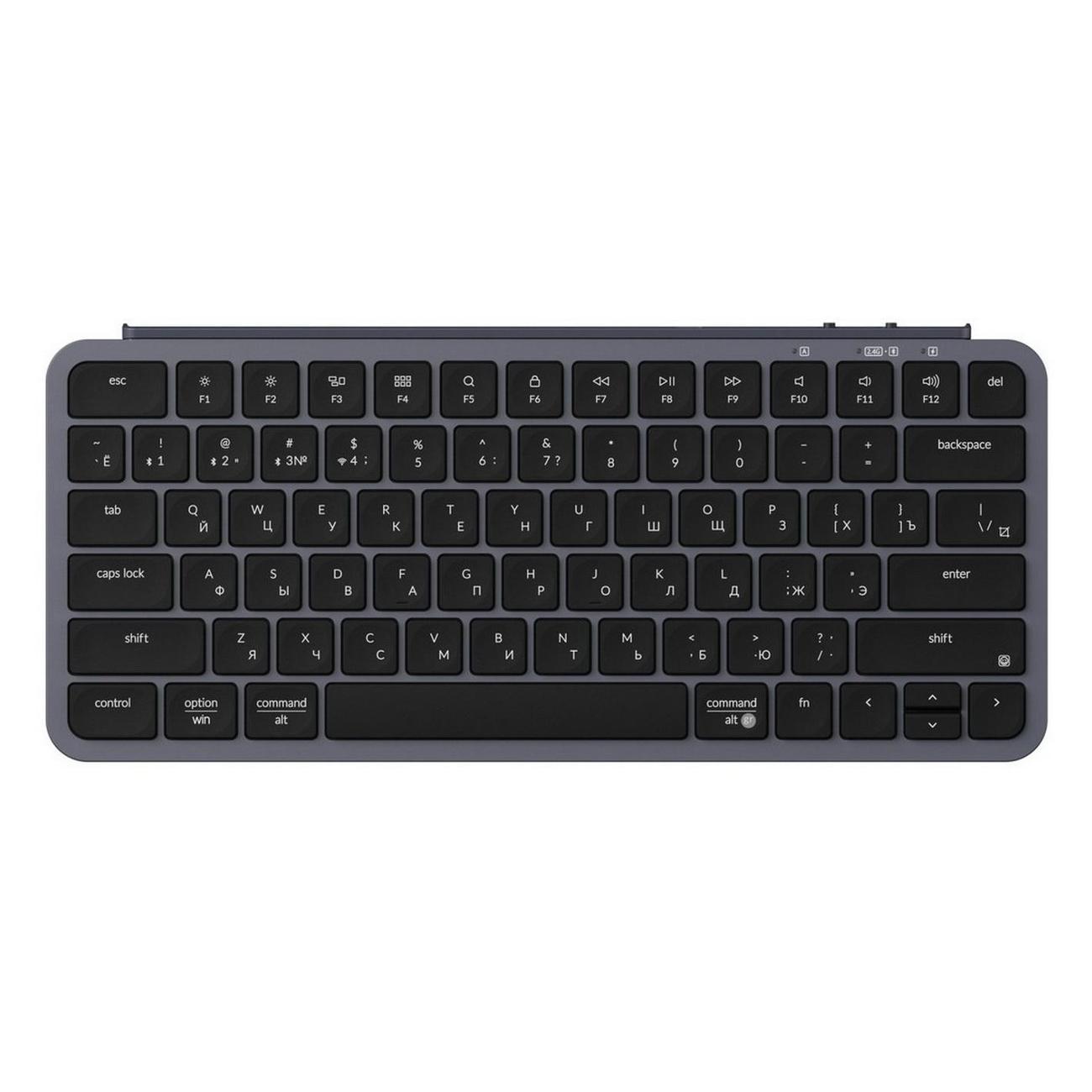 Клавиатура беспроводная Keychron B1 Pro Space grey