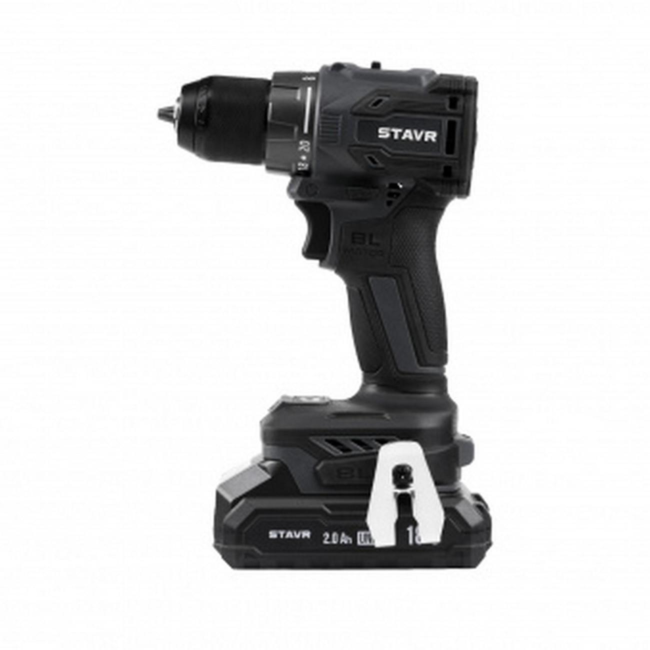 Шуруповерт аккумуляторный STAVR SDD 18BL-2K