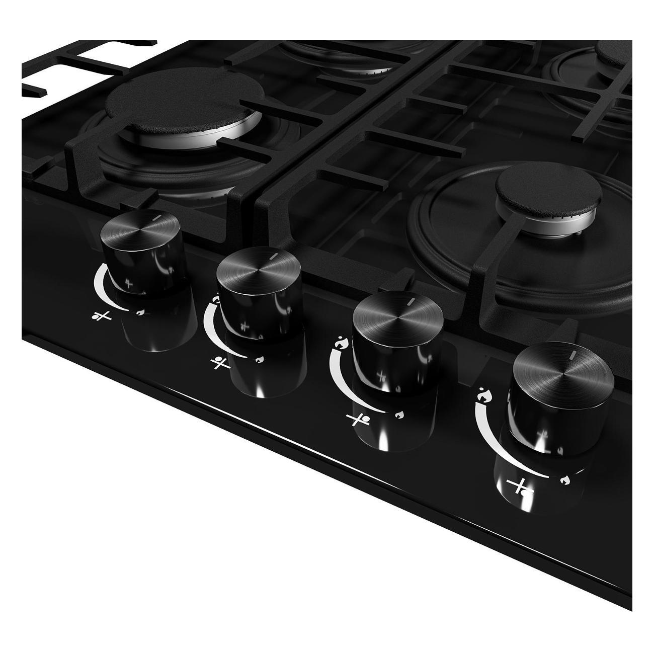 Встраиваемая газовая панель независимая Millen MGHG 452 BL