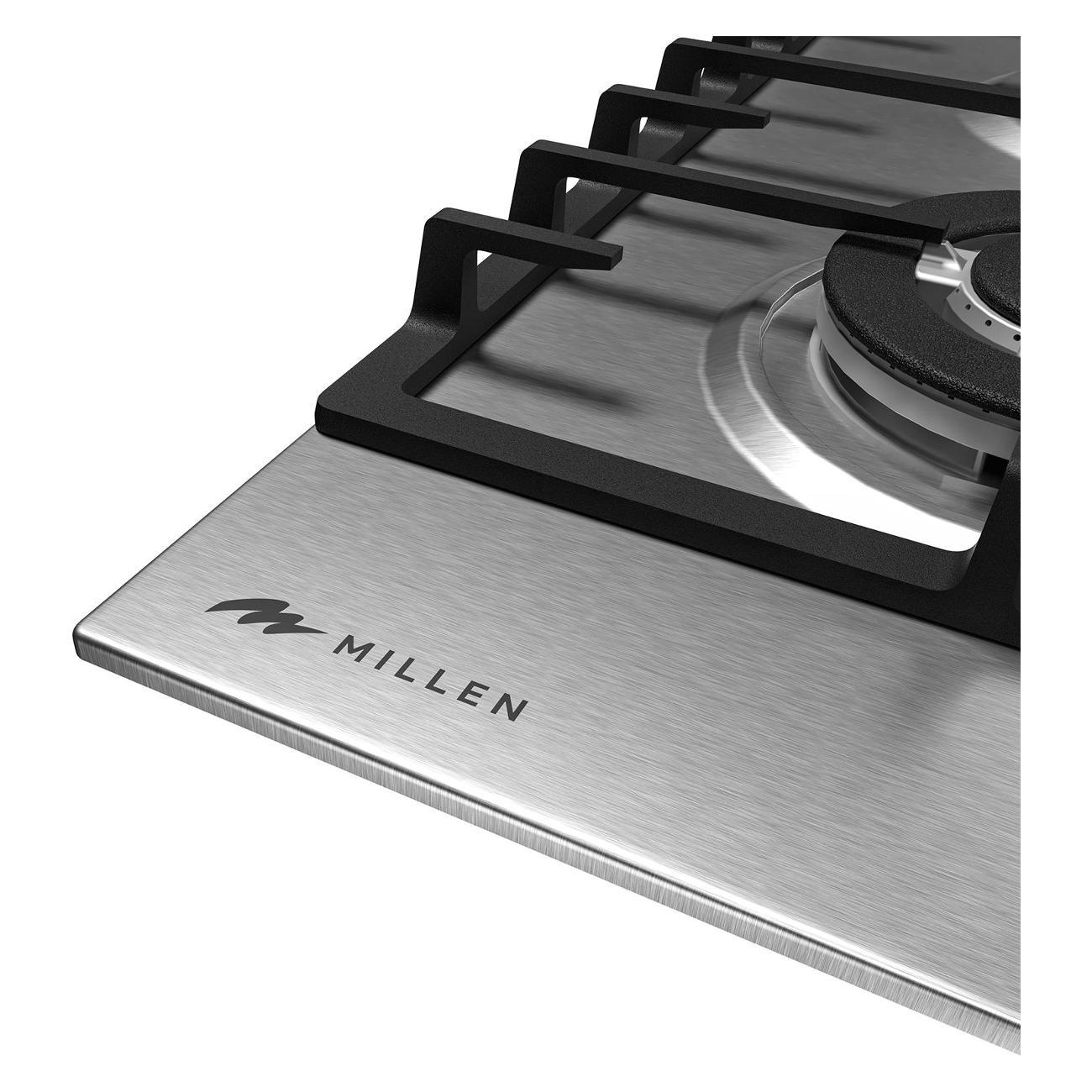 Встраиваемая газовая панель независимая Millen MGH 601 IX