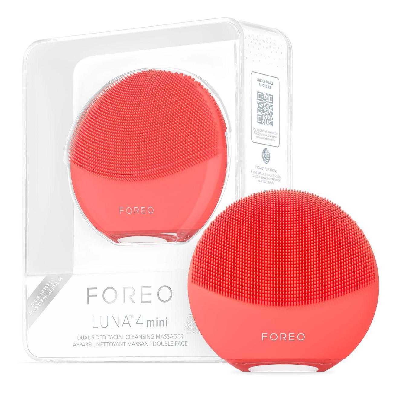 Электрическая щетка для лица Foreo LUNA 4 коралловый