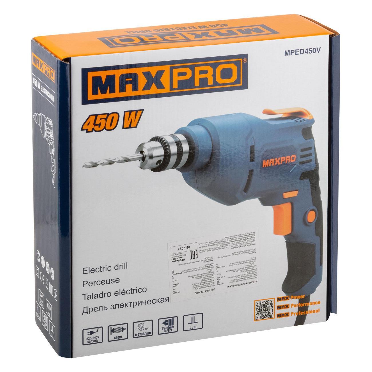 Дрель-шуруповерт Max-Pro 85051
