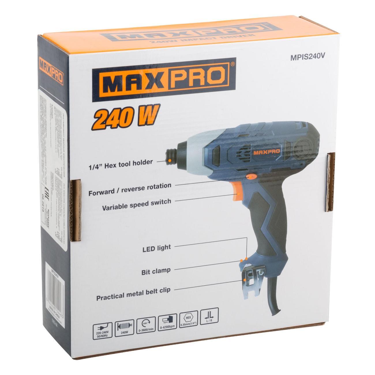 Дрель-шуруповерт Max-Pro 85040
