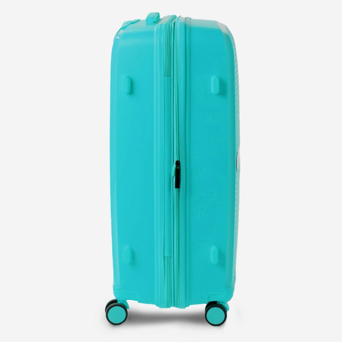 Чемодан FEELWAY на колесах M бирюзовый
