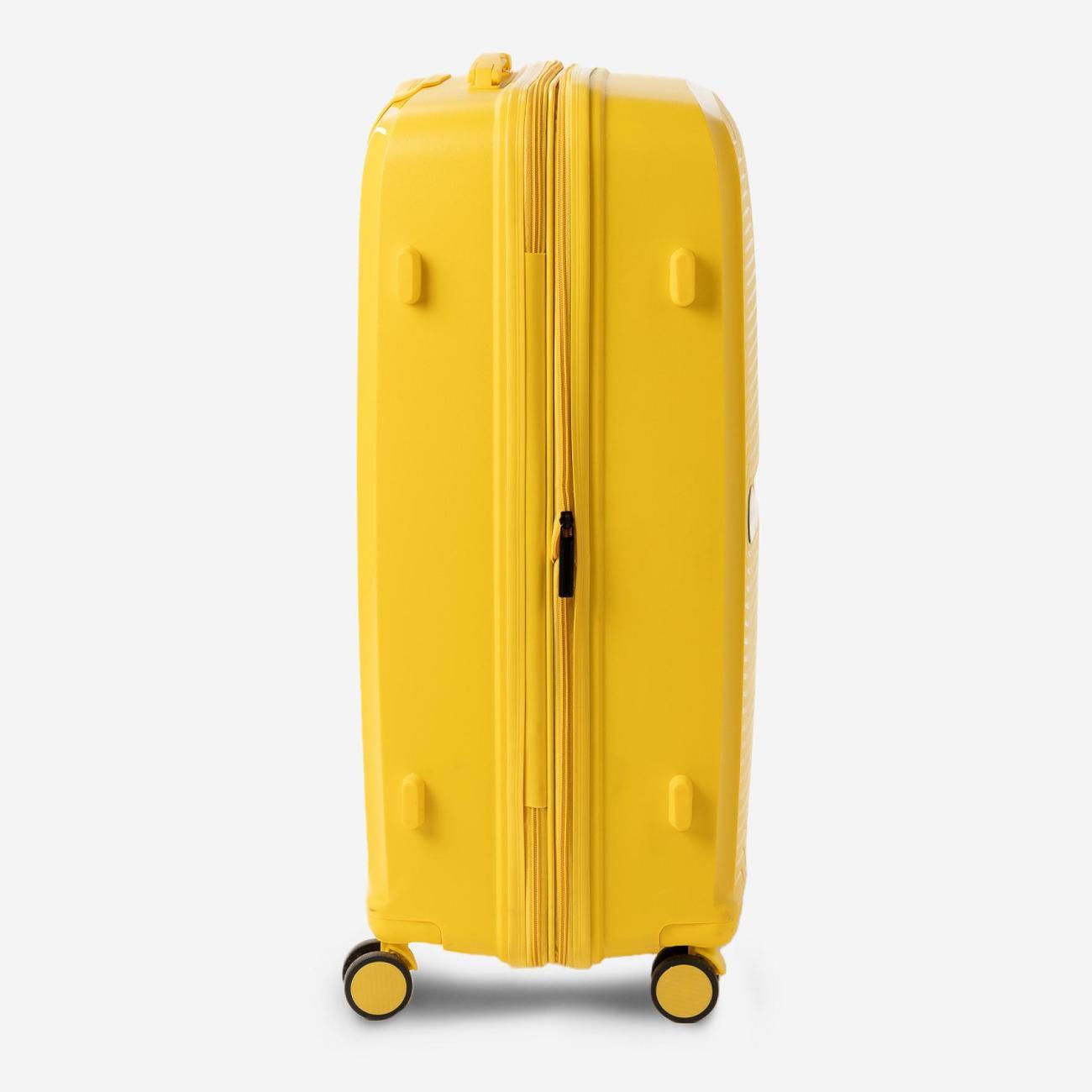 Чемодан FEELWAY на колесах L желтый