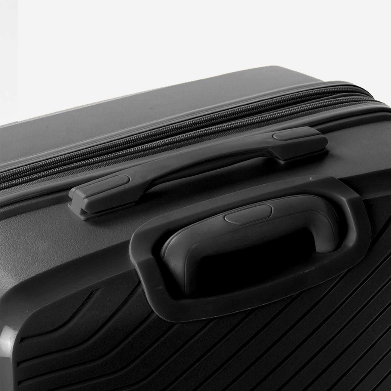 Чемодан FEELWAY на колесах L черный