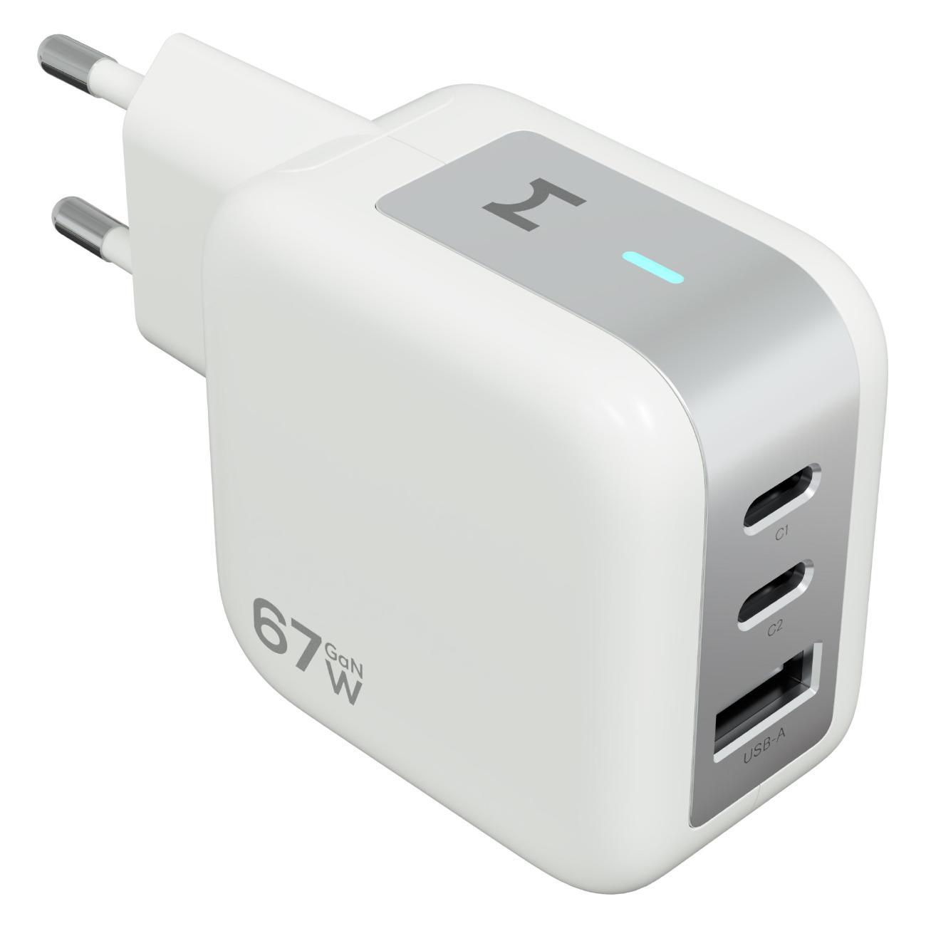 Сетевое зарядное устройство Magssory Pulse 67W GaN ACH011 фото