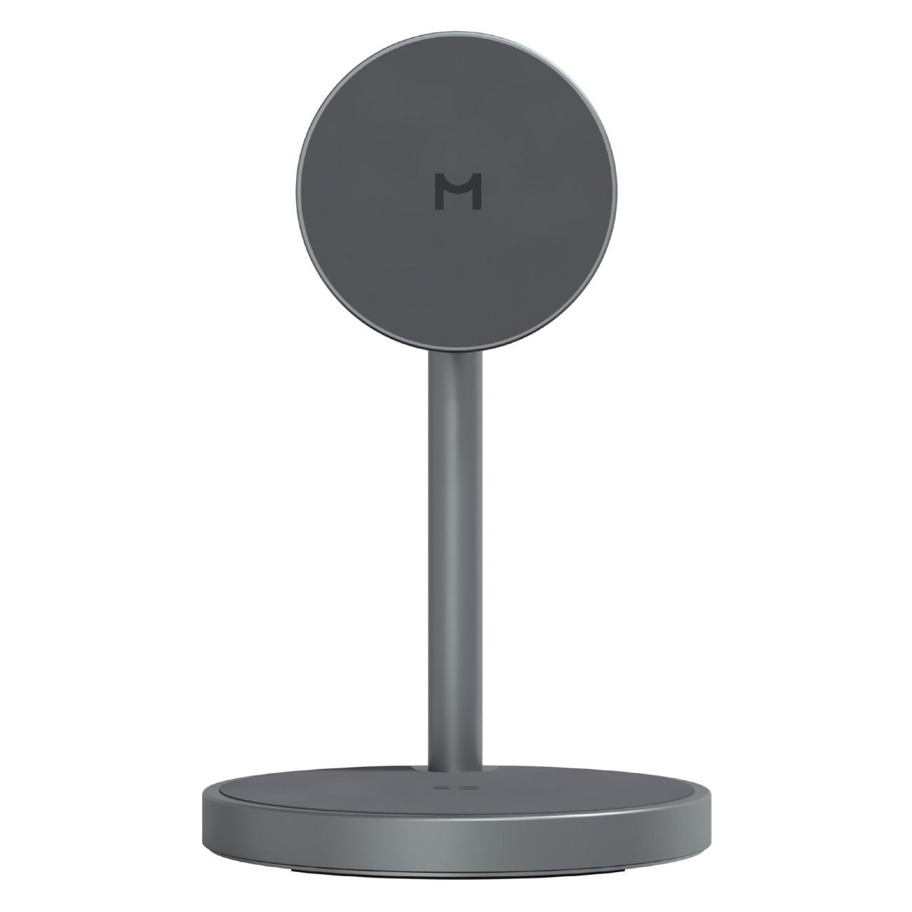 Беспроводное зарядное устройство Magssory 3 в 1 Base для Apple, с магнитами, Qi2, Midnight