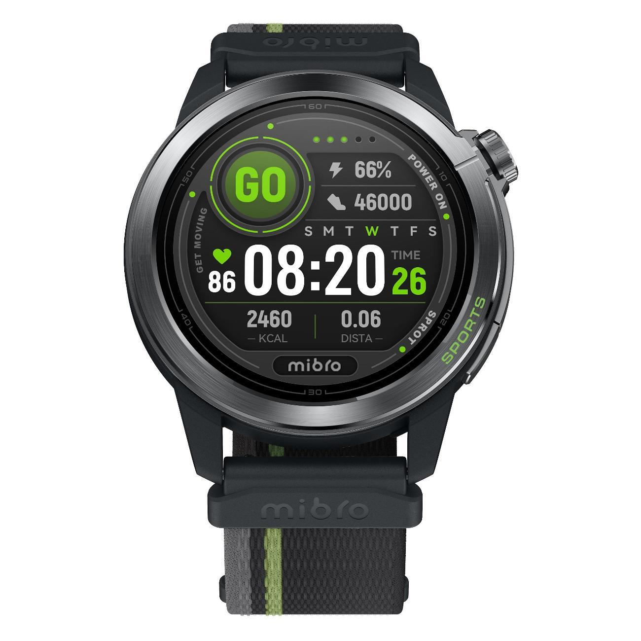 Смарт-часы Mibro GS Active 2 темно серые XPAW024DG