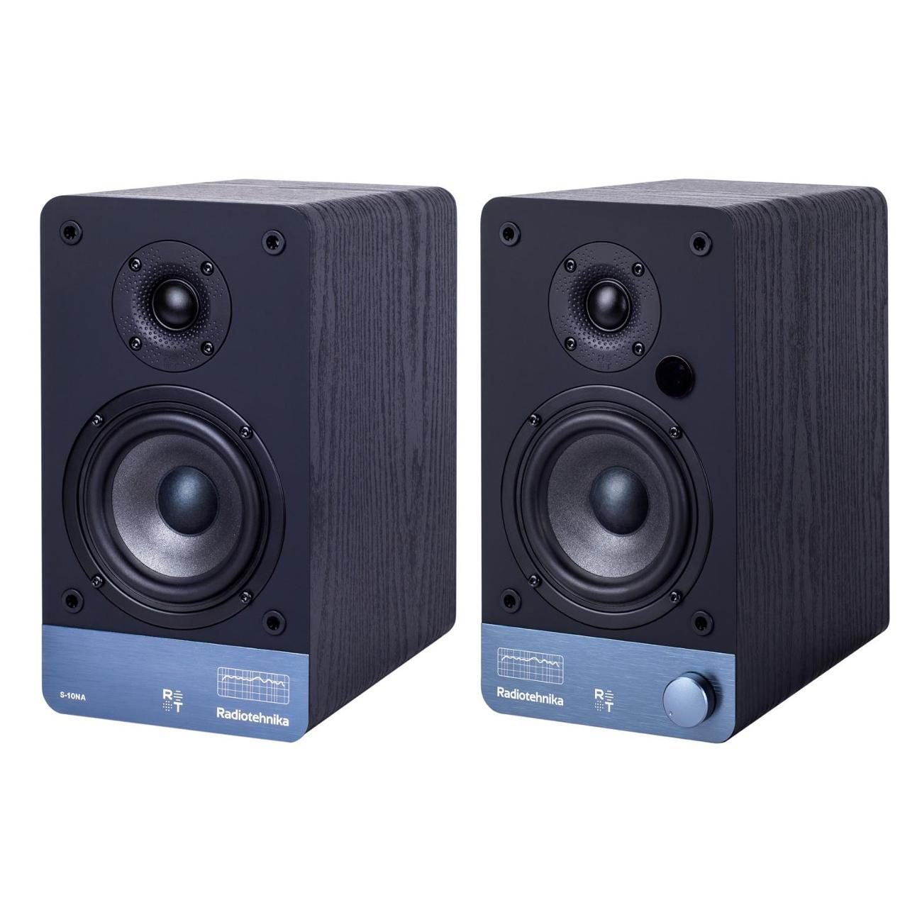 Активные полочные колонки Radiotehnika S-10NA Black Ash