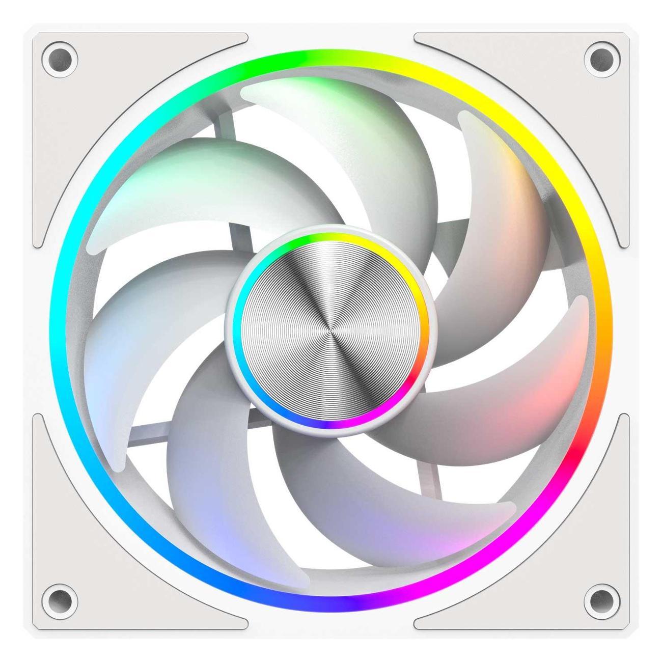 Вентилятор для компьютера 4FAN F66 White 120mm фото