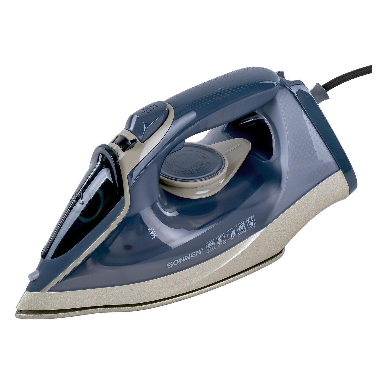 Утюг Sonnen SI-6008 2200Вт серебристо-золотой