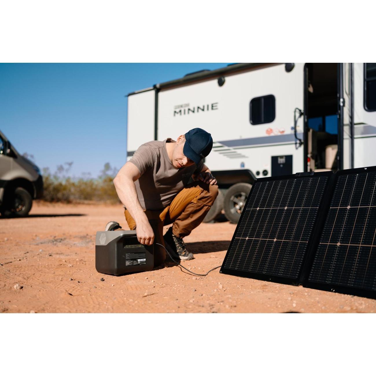 Солнечная батарея, панель EcoFlow EFSOLAR220W